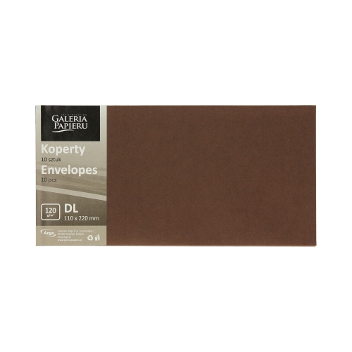 Koperty DL brązowe 120g (10)