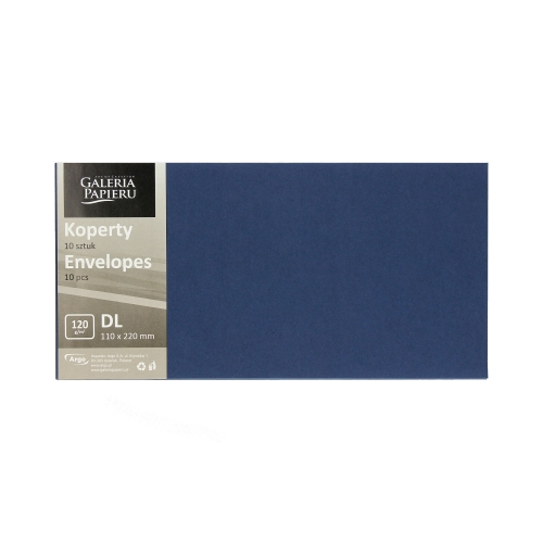 Koperty DL granatowe 120g (10)