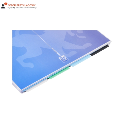 Kołozeszyt A4/80 kratka Project Book Oxford 400182937