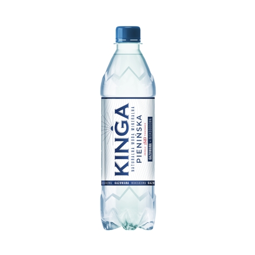 Woda mineralna 500ml gazowana Kinga Pienińska