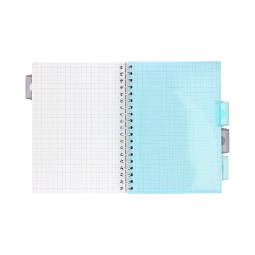 Kołozeszyt B5/100 kratka Pukka Pad Project Book Navy granatowy