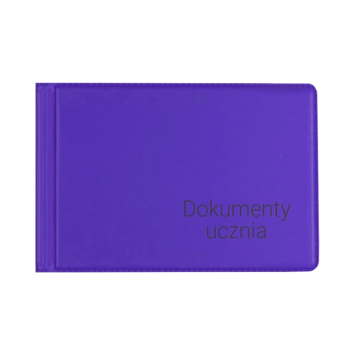 Okładka na dokumenty ucznia mała Violet Biurfol KOD-12-05