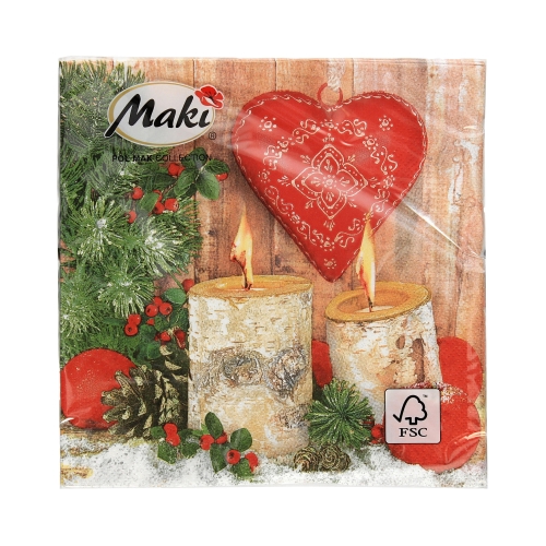 Serwetki 33x33 3w Warm&Cozy Xmas 020701 (20)
