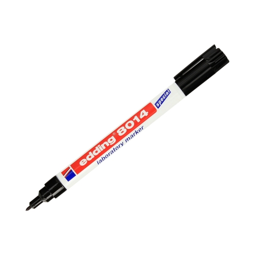 Marker permanentny 1.00mm czarny laboratoryjny Edding 8014