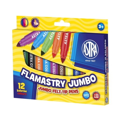 Flamastry 12kol Jumbo Astra