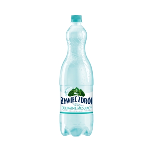 Woda źródlana 0.5l lekkogazowana Żywiec.