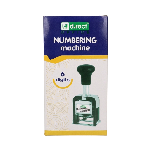 Numerator automatyczny 6cyfr DRect 790027