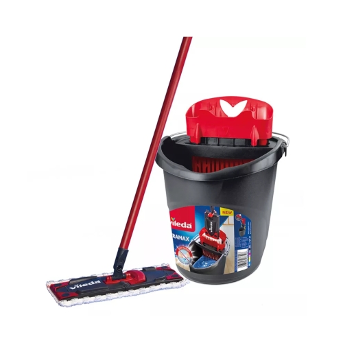 Mop płaski + kij + wiadro Vileda Ultra Max