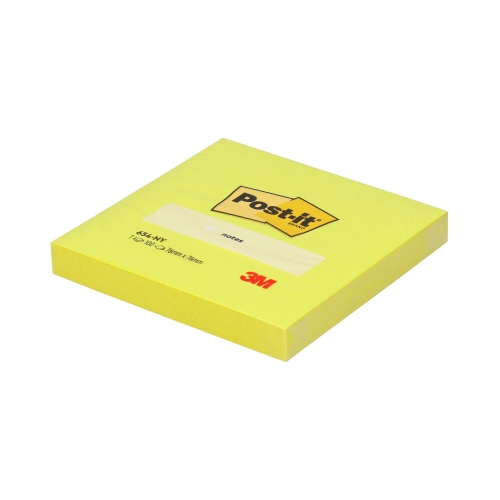 Karteczki samoprzylepne 76x76/100 jasnożółte Post-it 654N