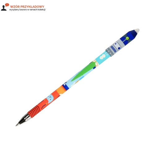 Długopis 0.5mm usuwalny niebieski Cool Gang Happy Color