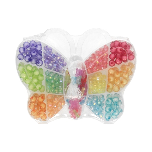 Zestaw do tworzenia biżuterii - koraliki + akcesoria Motyl Dp Craft