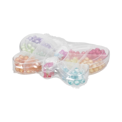 Zestaw do tworzenia biżuterii - koraliki + akcesoria Motyl Dp Craft