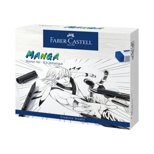 Zestaw Manga Starter Faber-Castell 8 elementów 167152FC