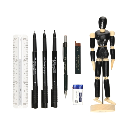 Zestaw Manga Starter Faber-Castell 8 elementów 167152FC
