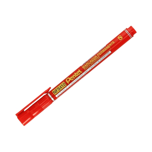 Foliopis 0.4mm czerwony Pentel NSF410