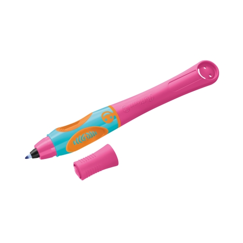 Pióro kulkowe do nauki pisania dla leworęcznych Lovely Pink różowe Pelikan Griffix