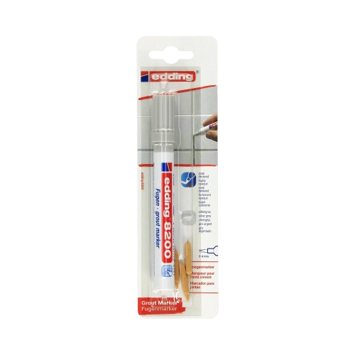 Marker do fug 2.0-4.0mm szary okrągły Edding 8200