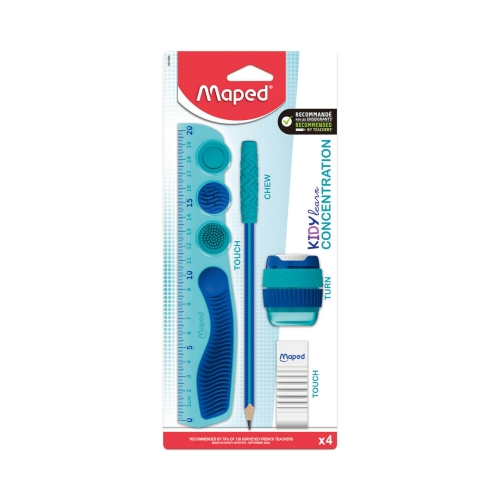 Zestaw 5elementów Kidy Learn Concentration Maped 981889