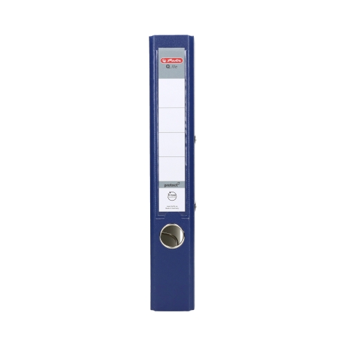 Segregator A4/50 niebieski Q.File Herlitz 11167483