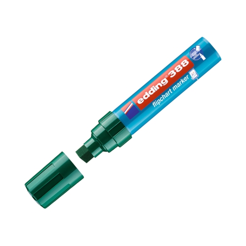 Marker flipchart 4.0-12mm zielony ścięty Edding 388