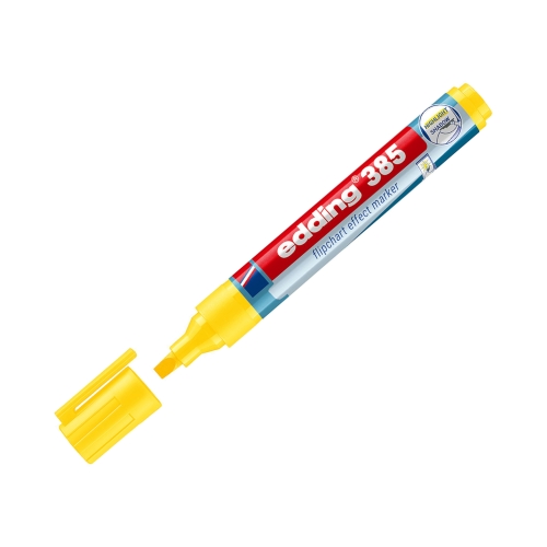 Marker flipchart 1.0-5.0mm żółty Edding 385
