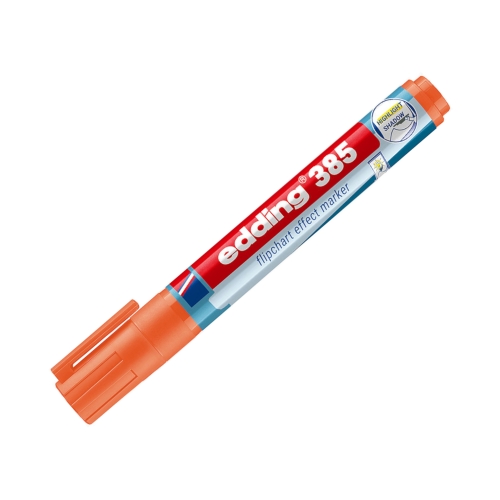 Marker flipchart 1.0-5.0mm pomarańczowy Edding 385