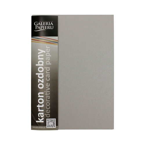 Karton wizytówkowy A4 210g jasnosrebrny Pearl (20)