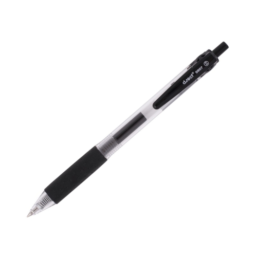 Pióro żelowe automatyczne 0.3mm czarny DRect 0907