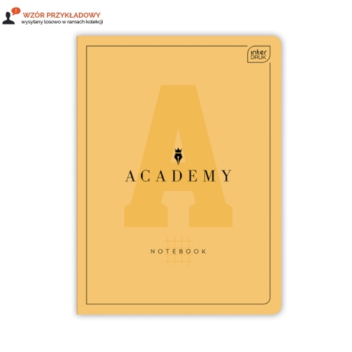 Zeszyt A4/60 kratka Academy Hybrid Interdruk 90g