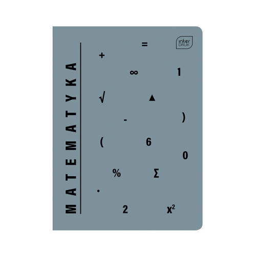 Zeszyt A5/60 kratka UV Matematyka Interdruk