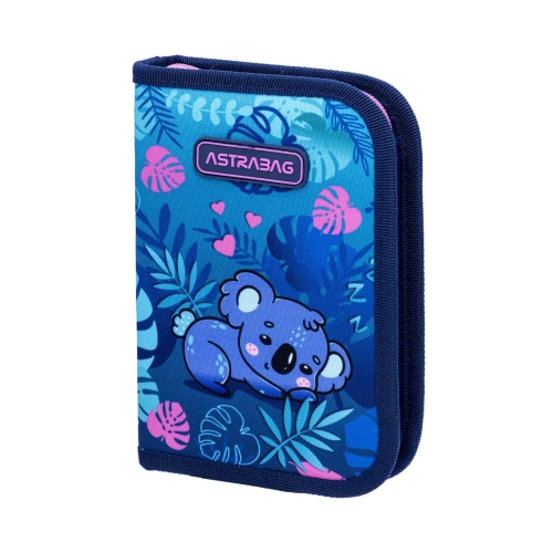 Piórnik bez wyposażenia pojedynczy z dwiema klapkami AC1 SweetKoala 503025002