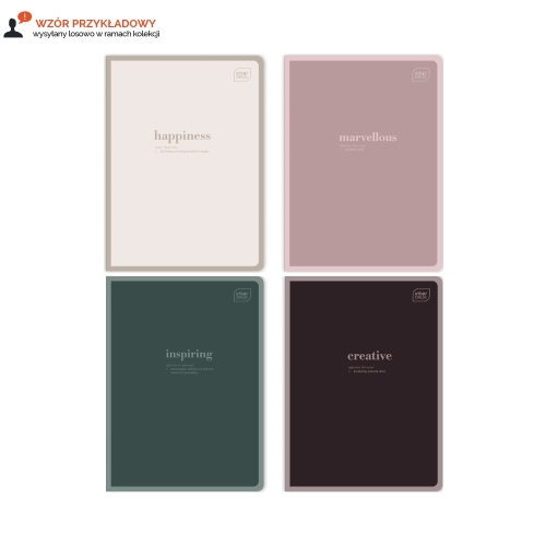 Zeszyt A5/32 kratka Hybrid Words Interdruk