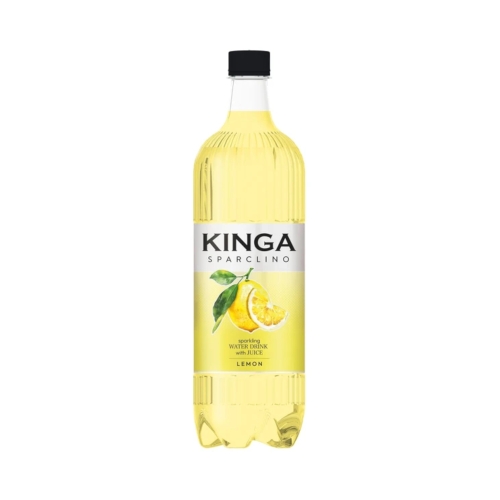 Napój gazowany 1L cytrynowy Kinga Sparclino pet