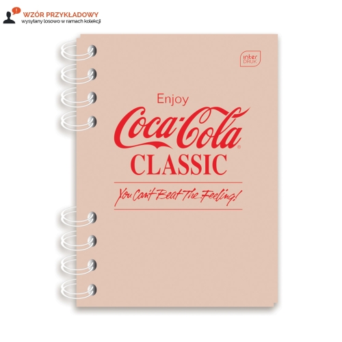 Notes 80k kratka spirala Coca Cola Interdruk