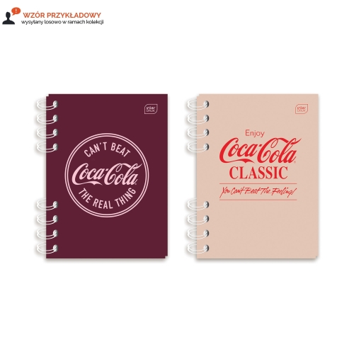Notes 80k kratka spirala Coca Cola Interdruk