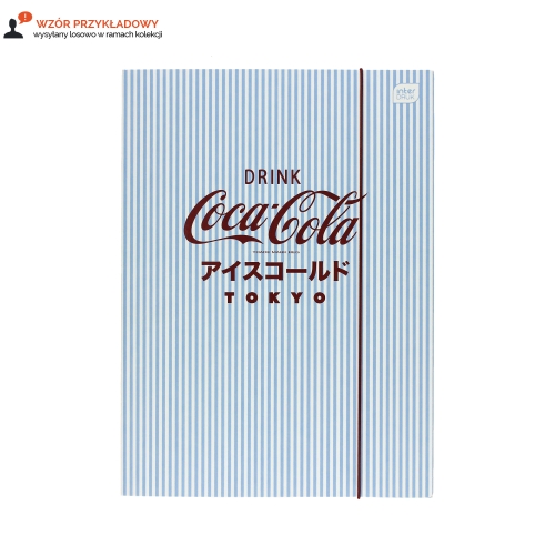 Teczka gumka A4 Soft Touch Coca Cola Interdruk