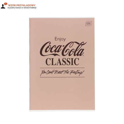 Zeszyt A4/60 kratka Hybrid Coca Cola Interdruk 70g