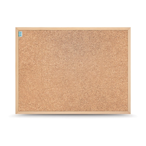 Tablica korkowa 90x60 drewno MemobeSmart