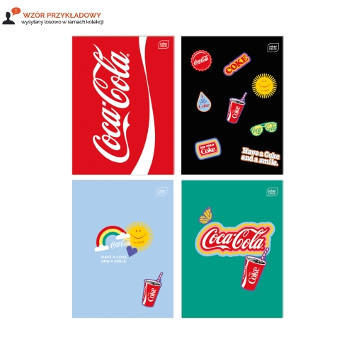 Zeszyt słówek A6/32 mat+UV Coca Cola Interdruk