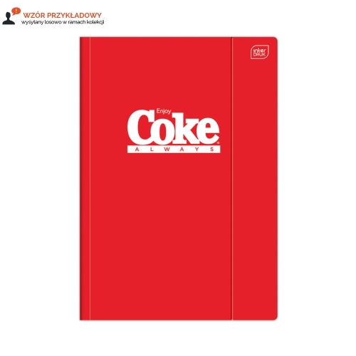Teczka gumka A4 Hybrid Coca Cola Interdruk