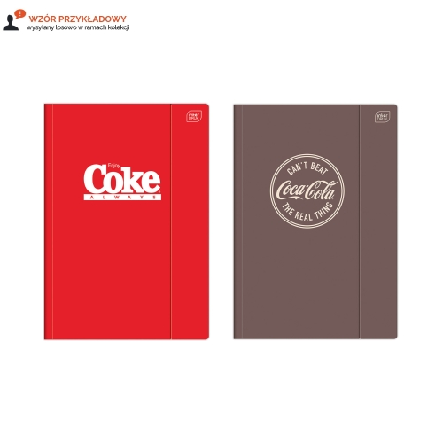Teczka gumka A4 Hybrid Coca Cola Interdruk