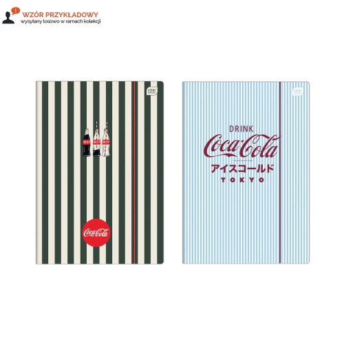 Teczka gumka A4 Soft Touch Coca Cola Interdruk