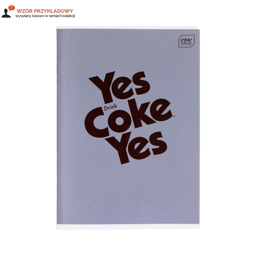 Zeszyt A5/60 linia Hybrid Coca Cola Interdruk 70g