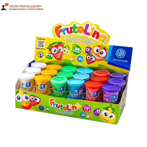 Masa plastyczna 100g Frutolina Fun Astra 336122009