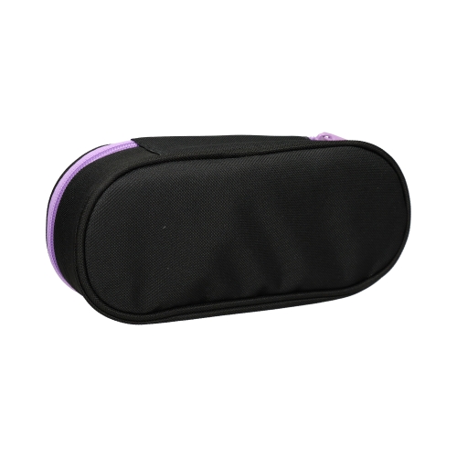 Piórnik saszetka 1zamek/klapka Violet PIXI HappyColor owalny