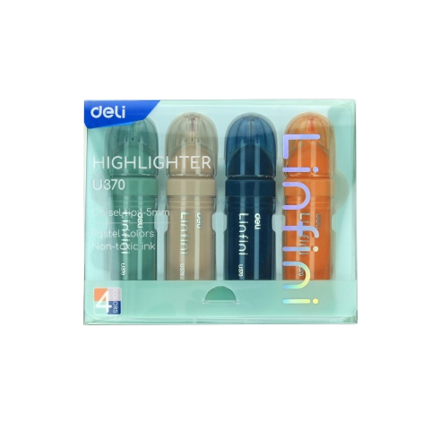 Zakreślacz 1-5mm 4kol Deli EU370