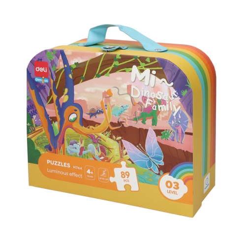 Puzzle 89 elementów walizka Deli EH744