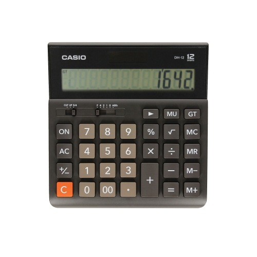 Kalkulator 12 pozycyjny DH-12 BK Casio