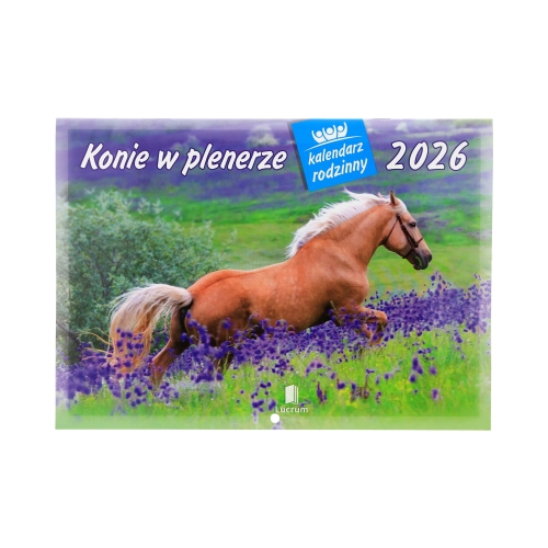 Kalendarz wieloplanszowy Konie w plenerze WL10