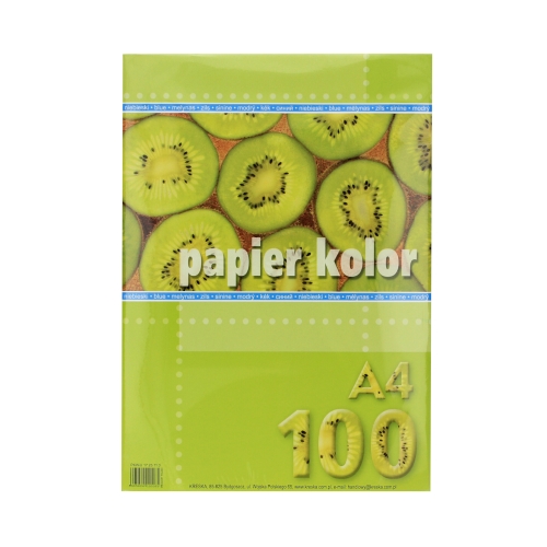 Papier ksero A4 80g niebieski (100)